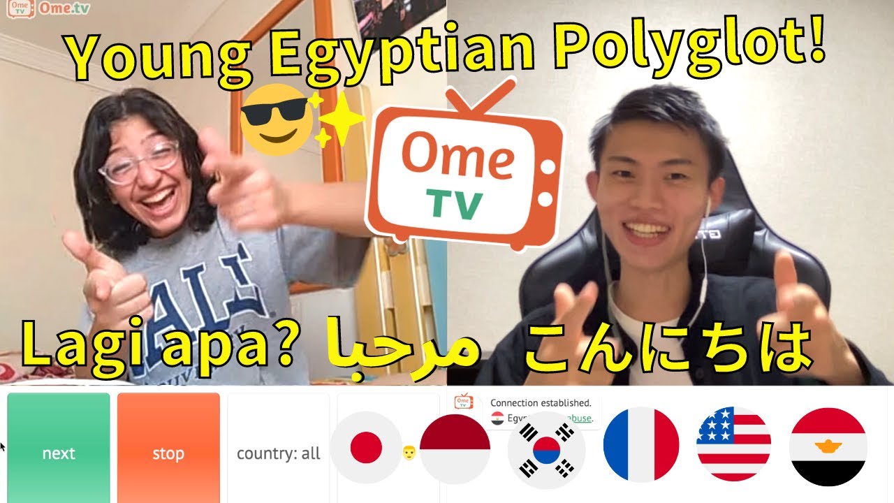 I Met a Young Egyptian Polyglot on Omegle AGAIN!