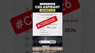 CDS Maths PYQ | UPSC Important Questions for CDS 2026 #cds2026 #tranding #feedshorts #cdsmath