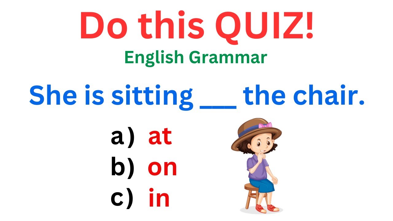 English Grammar Quiz ✍️ If you pass this test, your English is EXCELLENT! #quiz 14