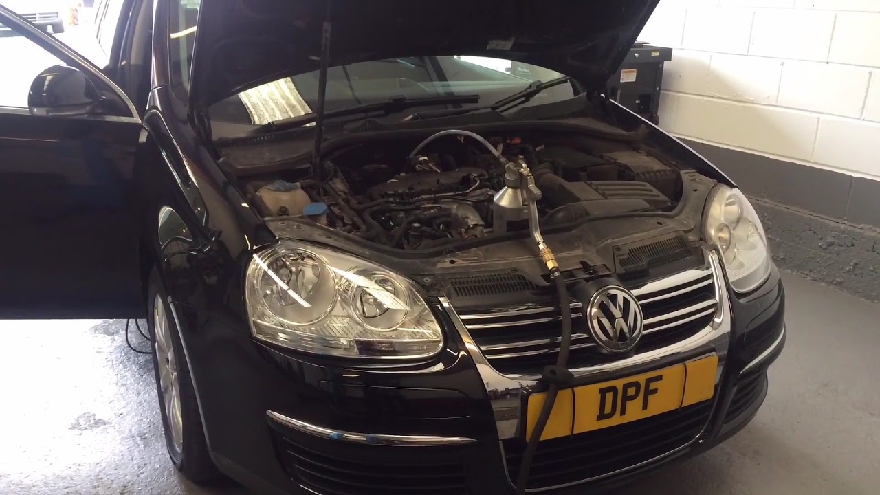 VW Golf 2.0 tdi P242f rectified with DPF clean at www