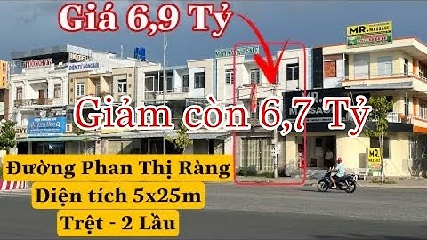 TP Rạch Giá - Nhà đường Phan Thị Ràng 5x25m Giá 6,7 #nhipsongrachgia #kiengiang #rachgia