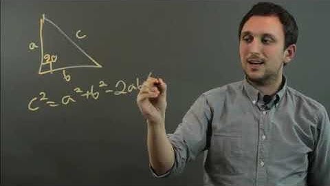 How to Verify the Law of Cosines Using the Pythagorean Theorem