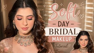 Soft bridal glam Tutorial | Day makeup step by step 💫 screenshot 2