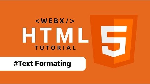 HTML | Formatting | Tutorial :07🔥
