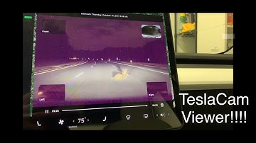 Tesla dashcam viewer in your car! New update 2020.12.5