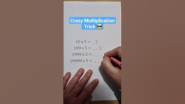 How to Make Multiplication Easy and Fun 😎 #math #multiplication #mathtrick