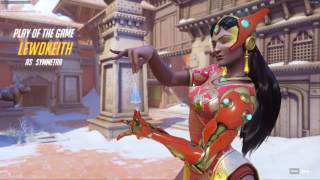 Overwatch booty too big game play