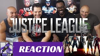 JUSTICE LEAGUE Comic Con Sneak Peek Trailer REACTION