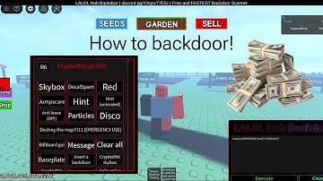 How to backdoor hack Roblox games with lalolhub! (Script in desc)