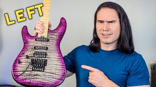 What's the deal with LEFT HANDED GUITARS?