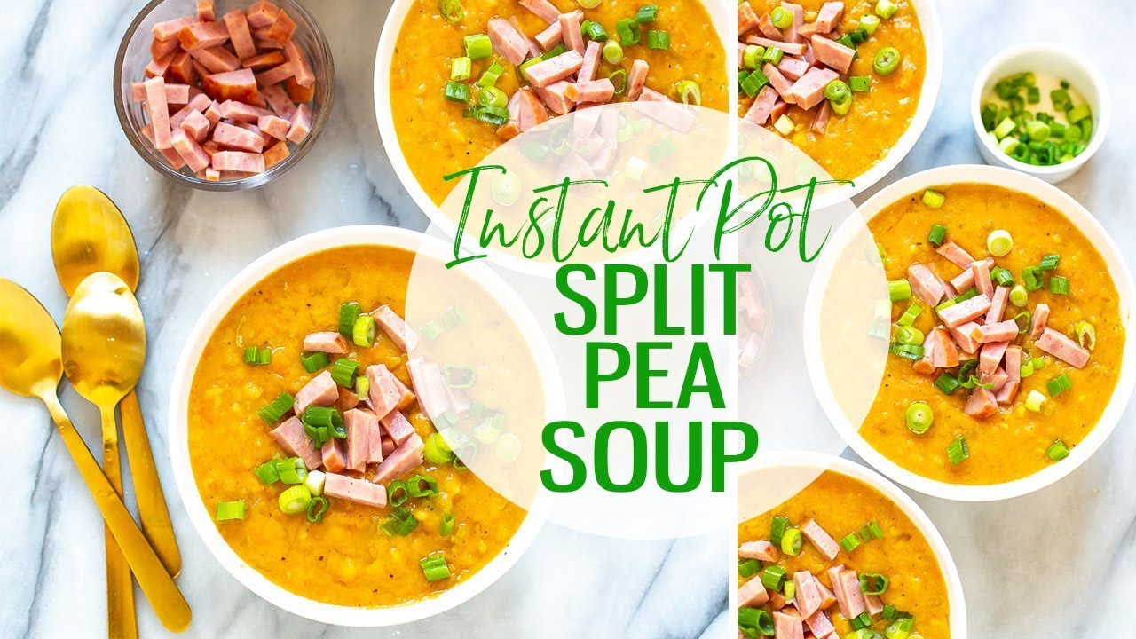 Instant Pot Split Pea Soup (Video) – Kalyn's Kitchen