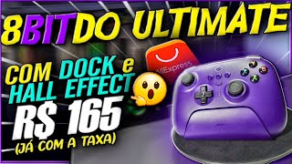 🫵8BITDO ULTIMATE com HALL EFFECT e DOCK POR MENOS DE R$ 200 É REAL🥳 REVIEW COMPLETO (COM TESTES)😍