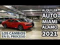 Alquiler auto en Miami - Alamo - enero 2021