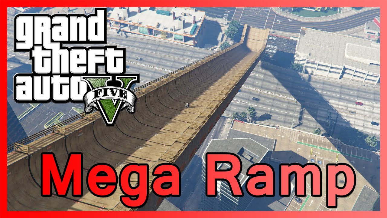 GTA 5 Mega Ramp YouTube