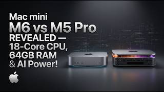 Mac mini M6 & M5 Pro LEAKS — 12-Core CPU, AI Boost & HUGE Performance Upgrade! screenshot 1