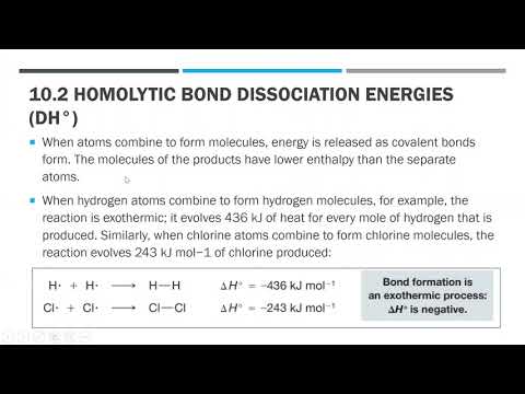 Chem 131 Chapter 10 Radical Reactions Lecture 1 (part 2)