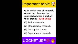 👉 &quot;UGC NET 2025 🔥 Research Aptitude PYQs | Paper 1 | Repeated Questions#ugcnetjrf #ugcnet2025 #jrf