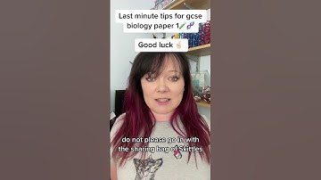 Last minute tips for gcse biology paper 1 Good luck 🤞🏻 #gcses2023 #gcserevision #gcsebiology
