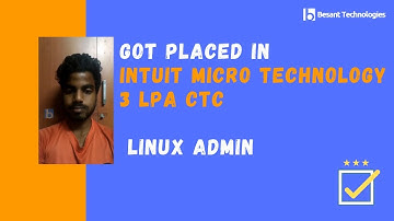 Besant Technologies Velachery Reviews | Nirmal  Got Placed as Linux admin 3LPA | AWS & Linux Course