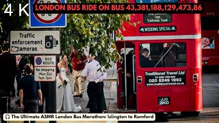 🎧 The Ultimate ASMR London Bus Marathon: Islington to Romford screenshot 5