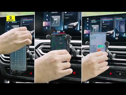 Відео: Універсальний автотримач Baseus UltraControl Mega Series Folding Screen Phone Car Mount Cluster Black (C40465400111-00)