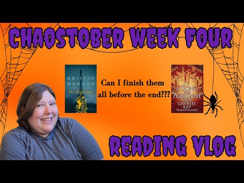 A book wrecks me in this one! 🎃 Chaostober week 4 🎃 || October 2025 reading vlog