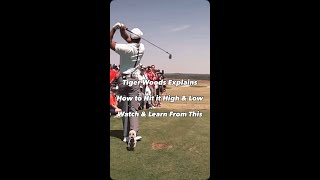 Trajectory tips from tigerwoods really are the best! Watch, listen and learn from the goat