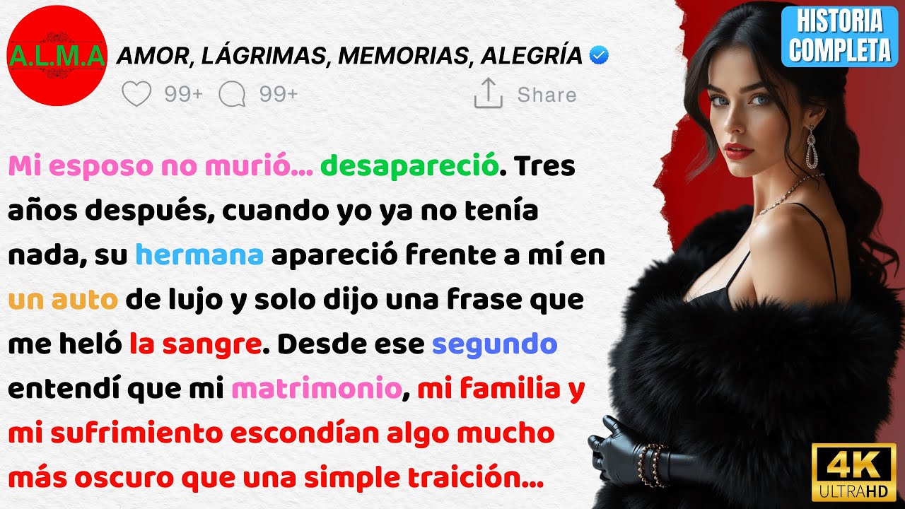 MI ESPOSO DESAPARECIÓ, Y AÑOS DESPUÉS SU HERMANA VOLVIÓ EN LUJO: HISTORIAS DE VENGANZA Y SECRETOS