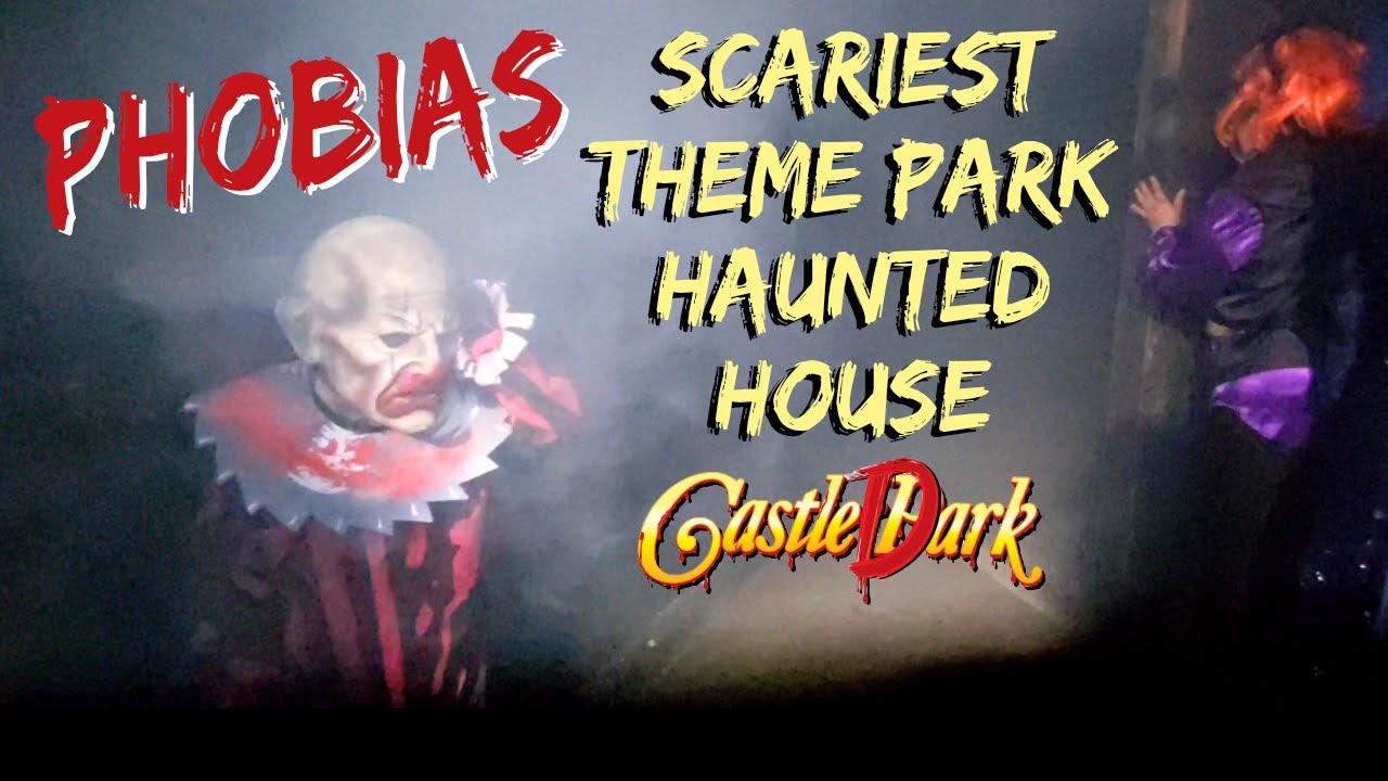 Scariest Theme Park Maze in SoCal Phobias at Castle Park YouTube