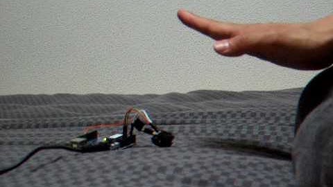 Arduinoテルミン Abbacchio零号機　テストラン01