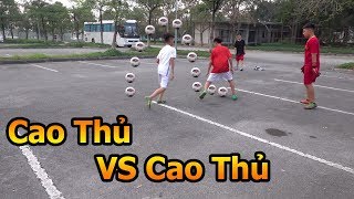 Thử Thách Bóng Đá 3vs3 Team Duy Trung đấu Team Neymar nhí Việt Nam với trọng tài Đỗ Kim Phúc