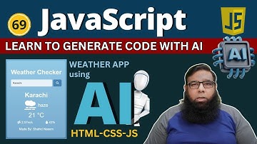 How to Make a Weather App Using JavaScript & AI | JavaScript Projects for Beginners 🌦️ - Class 69