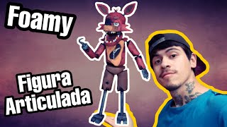 Haz TÚ figura de FOXY animatronico |Five Nights at Freddy's tutorial DIY Cardboard animatronico