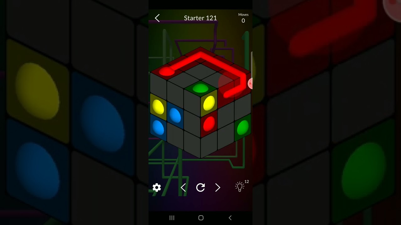 How to solve cube connect (starter level 121)