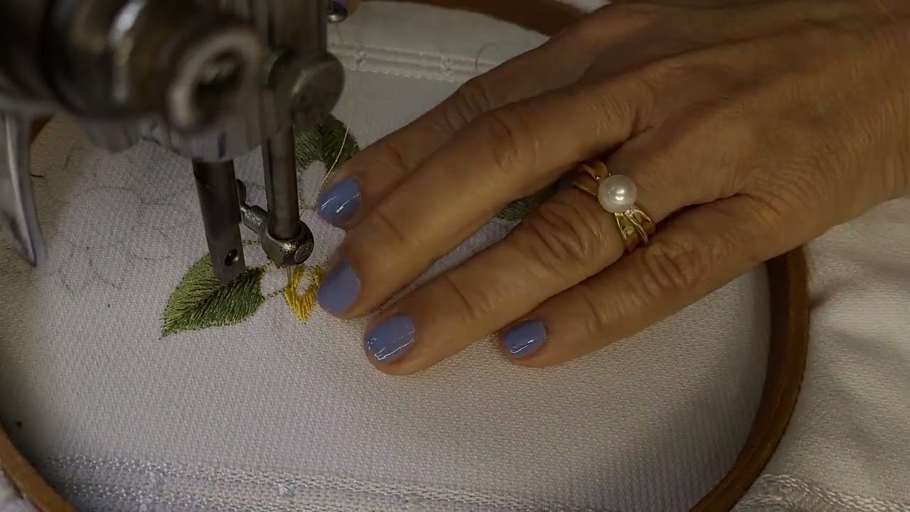 306#Como Bordar#Girassol   Parte 01:IzabelCordeiro: Bordado à Máquina.