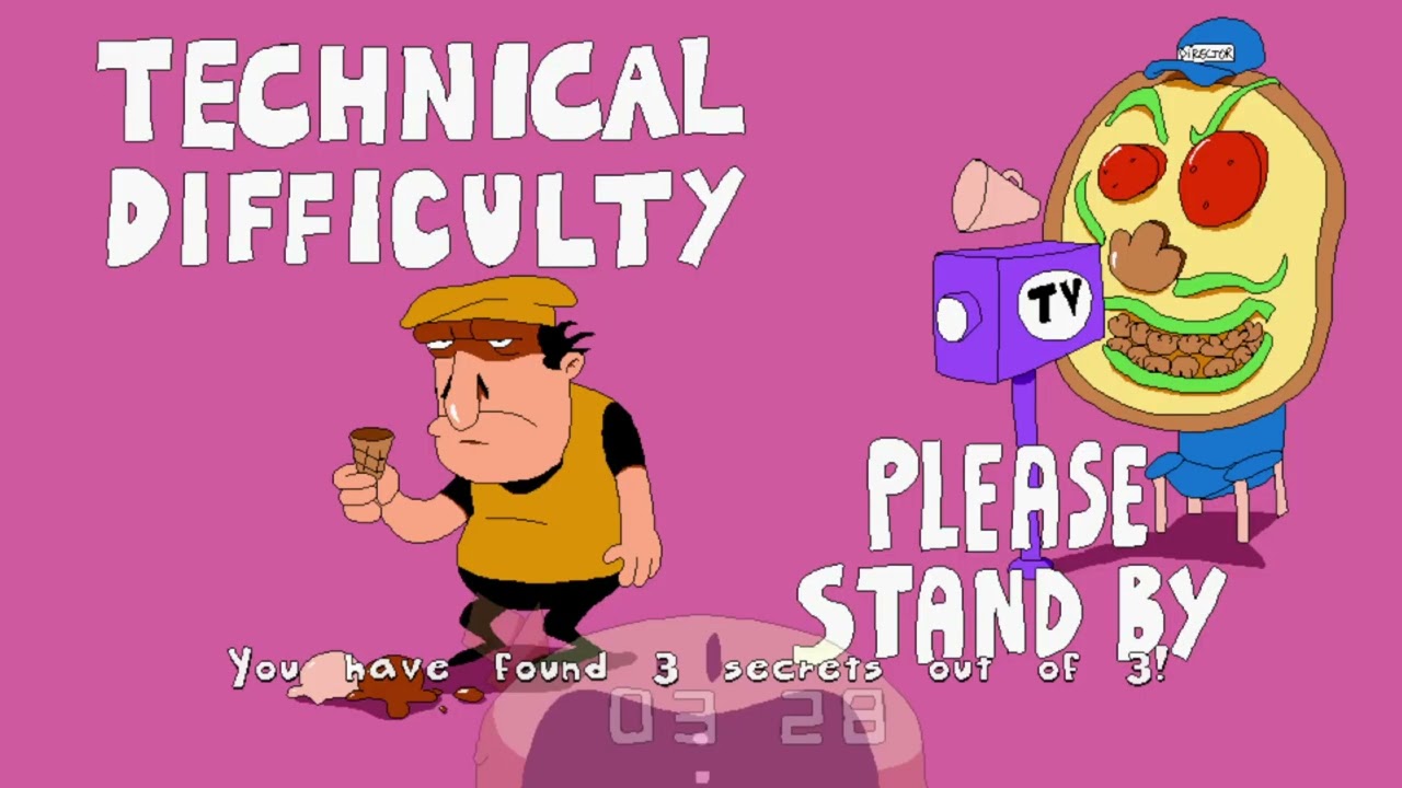 Pizza Tower Lap VOID Coneball Chasedown P RANK