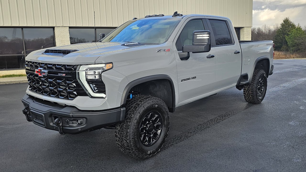 Chevy Silverado 2500 HD ZR2 Bison 2025 года: настоящий ЗВЕРЬ среди грузовиков
