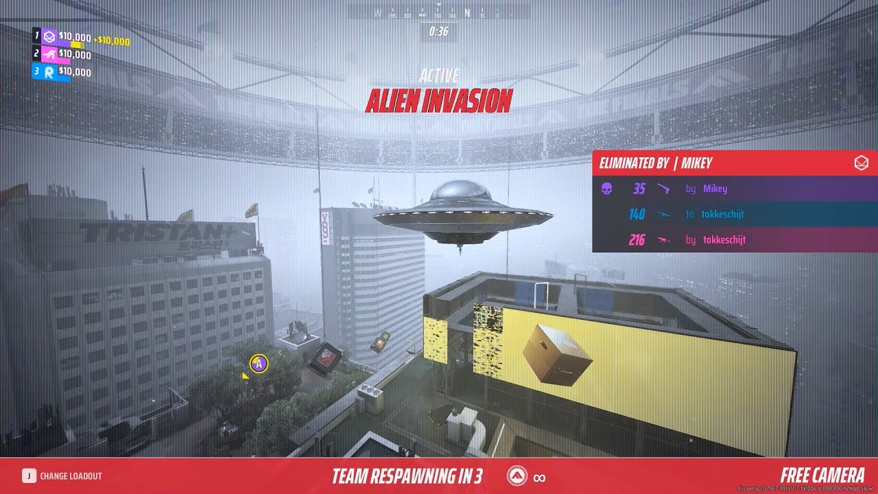Alien Invasion in THE FINALS (game) - YouTube