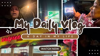 “A Day in the Life: Walgreens Run, Durbin's Bar, and Surprising My Girlfriend with Flowers"?