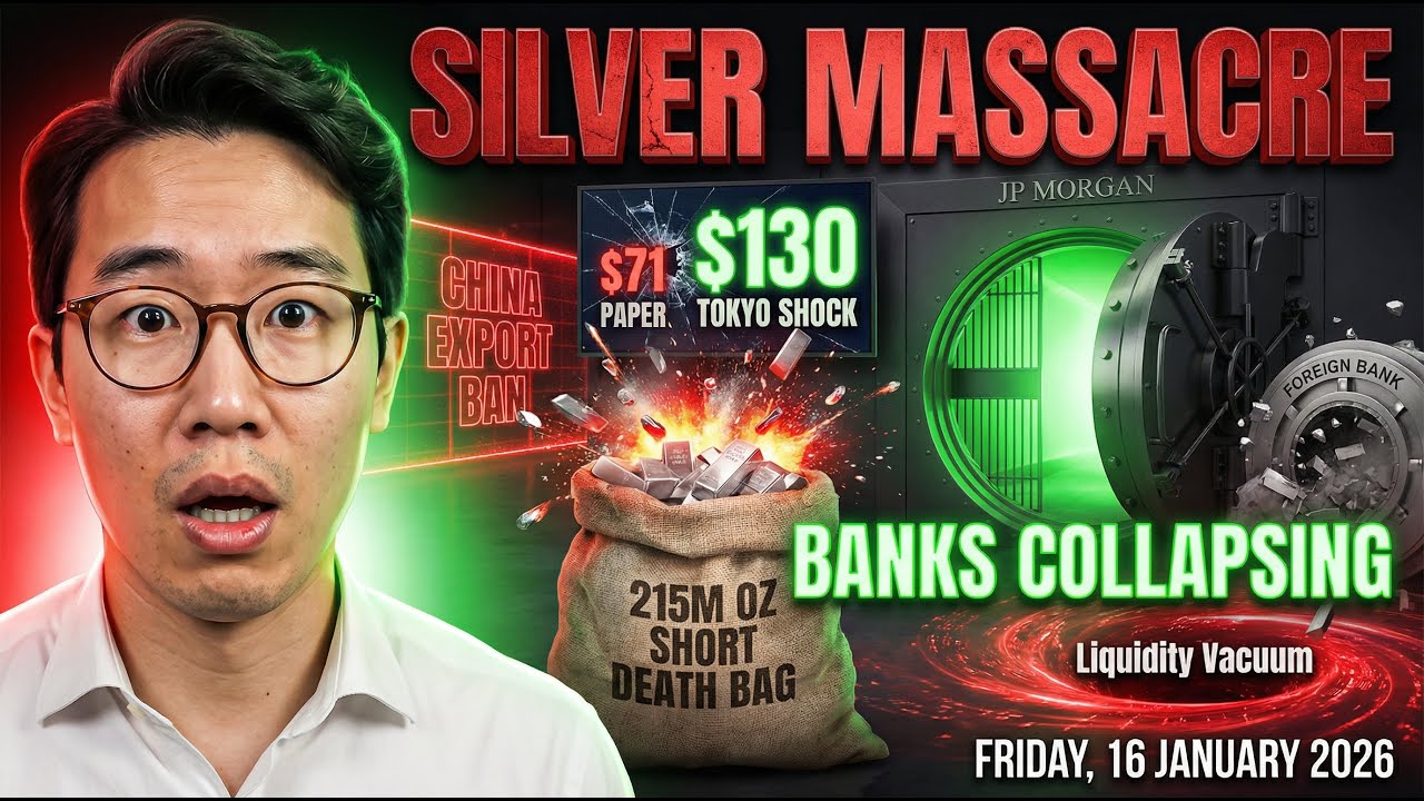 SILVER MASSACRE Foreign Banks Collapse as Death Bag Hits $130 (JP Morgan Long!)