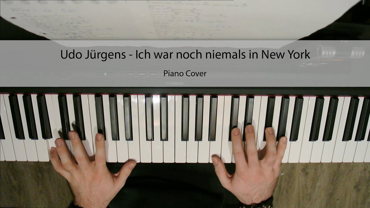 Udo Jürgens - Ich war noch niemals in New York (Piano Cover)