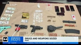 Police: 7 arrested after search warrant turned up weapons, illegal drugs