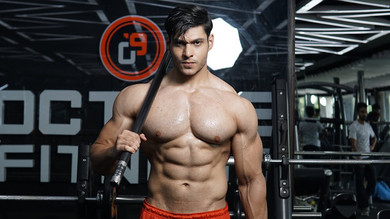 Beginner Workout Muscle building workout 1st day of gym Vasu