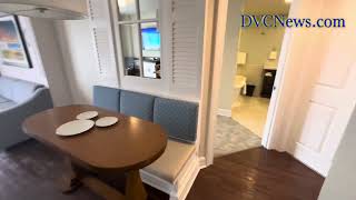 Disney’s Beach Club Villas 541 Two Bedroom Refurbished Room Tour