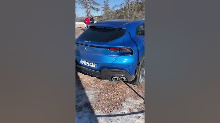 Listen to the Ferrari Purosangue’s V-12 Scream!