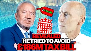 Revealed - Lord Alan Sugar Tried to Avoid £186 million Tax Bill!!