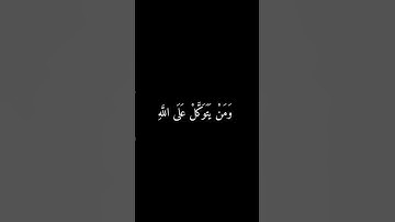 ومن يتق الله يجعل له مخرجا | كرومات شاشه سوداء | القارئ ماهر المعيقلي #اكسبلور #قرآن #راحة_نفسية