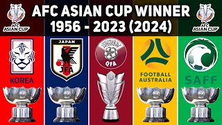 AFC ASIAN CUP ALL WINNERS 1956 - 2023 (2024)