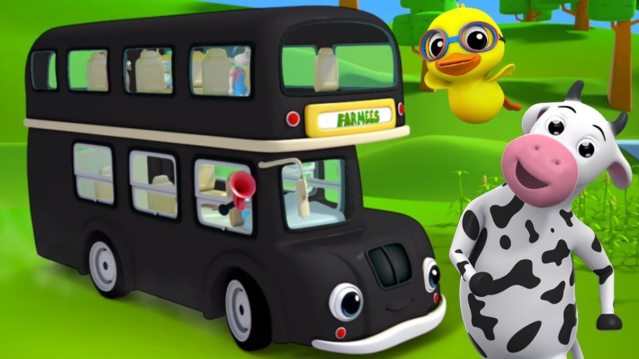 Roues sur le bus | Chansons pour bébés | Wheels On The Bus | French Kids Songs | Bus Rhymes