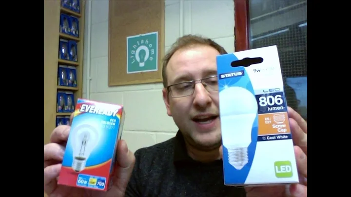 How bright an LED bulb can I use in my light?